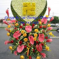 Cat Tuong Flowers Orange County Santa Ana Funeral Heart Little Saigon