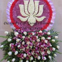 Cat Tuong Flowers Orange County Santa Ana Funeral Arrangement Lotus Hoa Sen