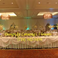 Cat Tuong Flowers Orange County Santa Ana Wedding Decorations Receptions